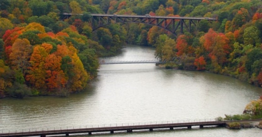 river bridges fall