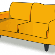 yellow couch