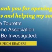 Comments from readers on tourette syndrome