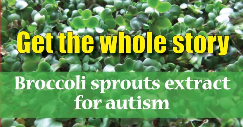 broccoli sprouts autism