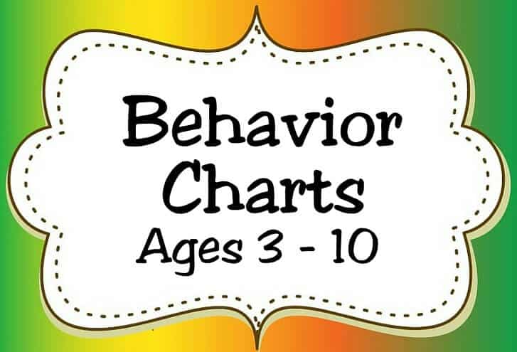 Behavior Charts Ages 3 10 Icon