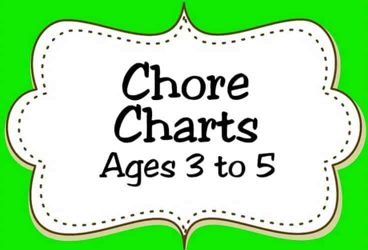 Chore Charts Ages 3 to 5 Icon