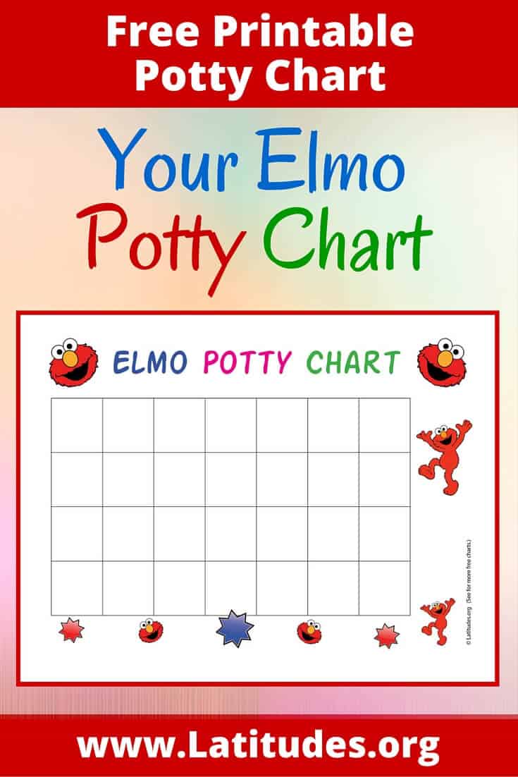 Free Printable Elmo Potty Chart