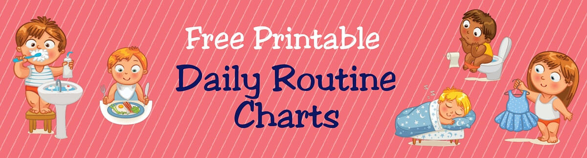 Header Daily Routine Charts