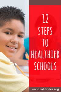 12 steps to healthier schools pinterest