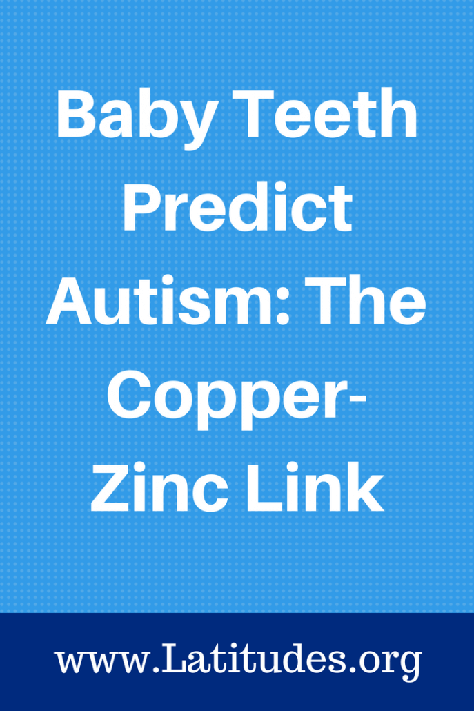 New Proof of the ZincCopper Autism Link ACN Latitudes