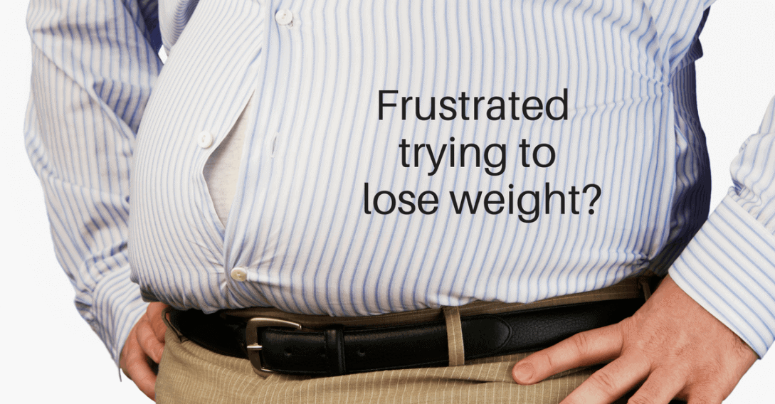 frustrated trying to lose weight