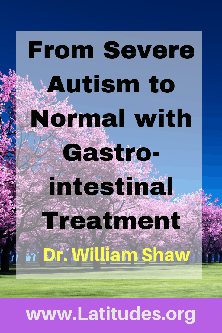 From severe autism to normal