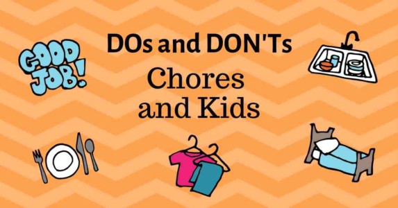 DOs and DON'Ts Chores Kids