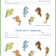 Circle the Seahorses Behavior Chart