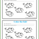 Color the Fish Behavior Chart