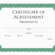 Intermediate Achievement Certificate