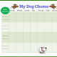 My Dog Weekly Chores Chart