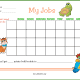 My Jobs Primary Chore Chart