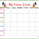 My Mickey Chore Chart