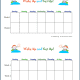 Primary Wake Up and Get Up Weekly Behavior Chart