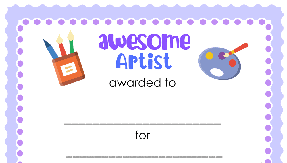 Awesome Artist Award