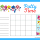 Baby Shark Potty Time Chart (Fillable)