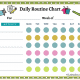 Daily Routine Chart 6 to 9 Years (Fillable)