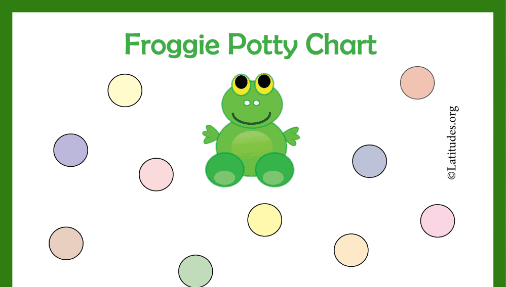 Froggie Potty Training Chart (Fillable)