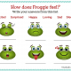 How Does Froggie Feel Feelings Chart (Fillable)