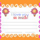 I Love You So Much Certificate (Fillable)