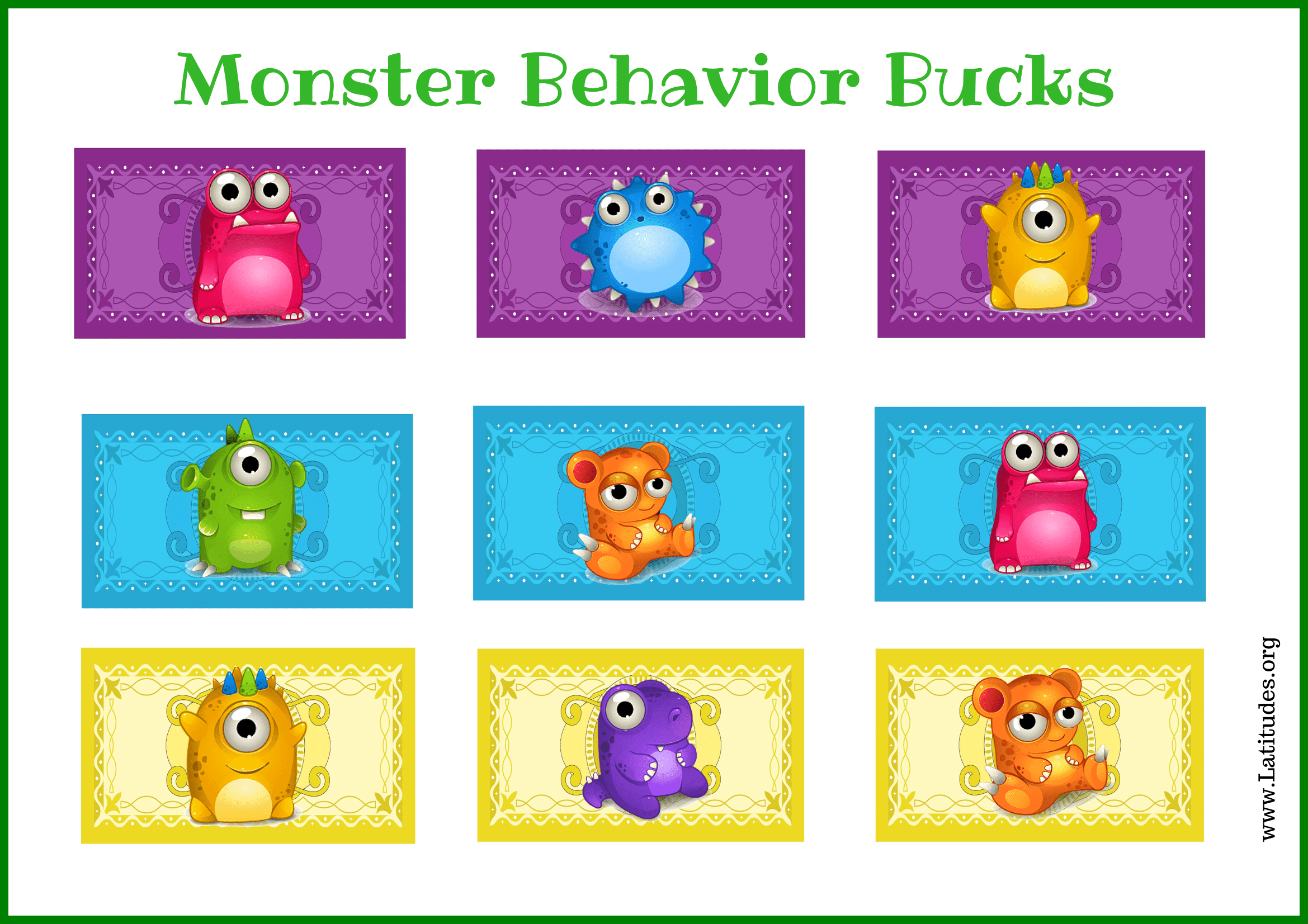 Monster Behavior Bucks