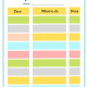 My Routine at Home Blank (Fillable)