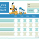 Pluto Donald 5-Day Circle Chore Chart (Fillable)