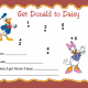 Donald to Daisy Dot to Dot Toddler Reward Chart (Fillable)