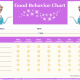 Frozen 6-Point Weekly Good Behavior Chart (Fillable)