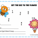 Get the Bee to Flower Dot to Dot PreK Reward Chart (Fillable)