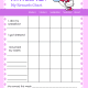 Hello Kitty I'm A Big Kid Reward Chart (Fillable)