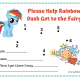 Help Rainbow Dash Get to the Fairy Toddler Reward Chart (Fillable)