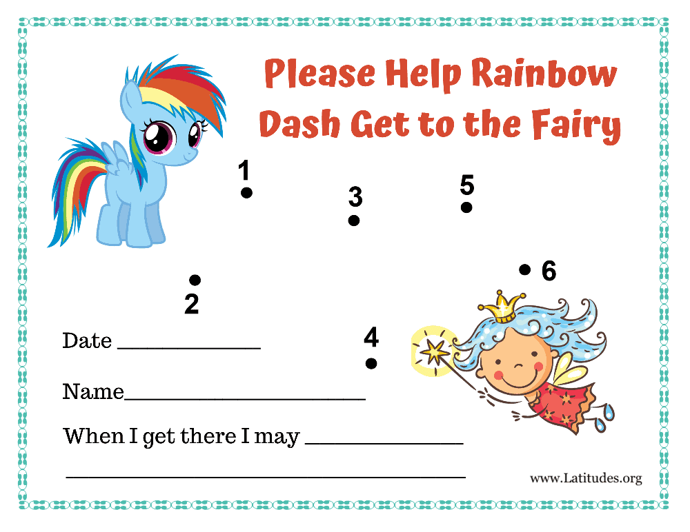 My Little Pony - Worksheet Digital