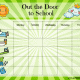 Out the Door to School Star Chart