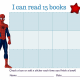 Spiderman I Can Read 15 Books Chart