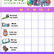 Trolls My Day Weekly PreK Sticker Chart