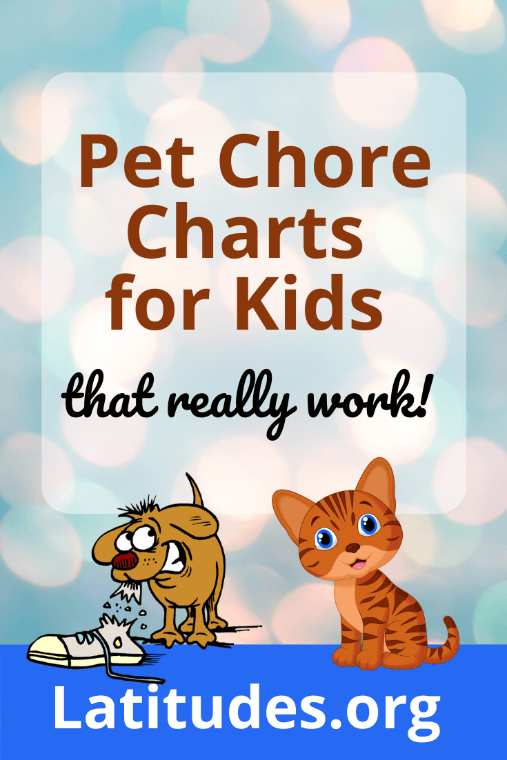 Printable Pet Care Charts for Kids – ACN Latitudes