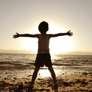 Boy on beach