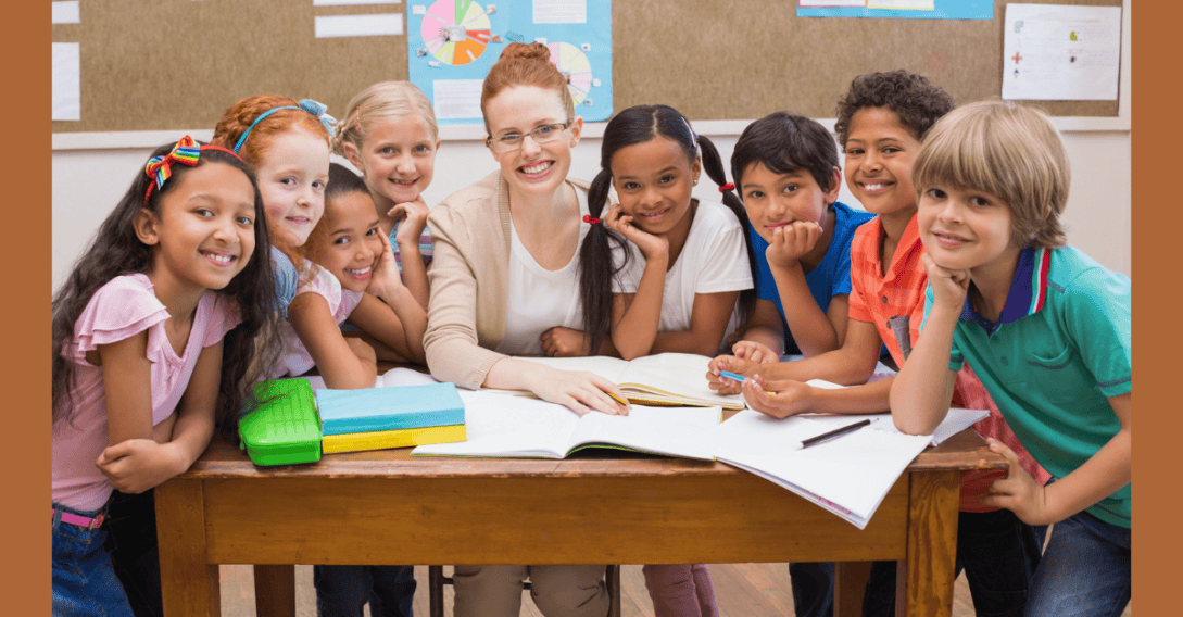 children in school