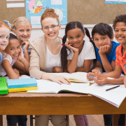 children in school