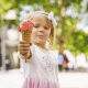 girl with ice cream