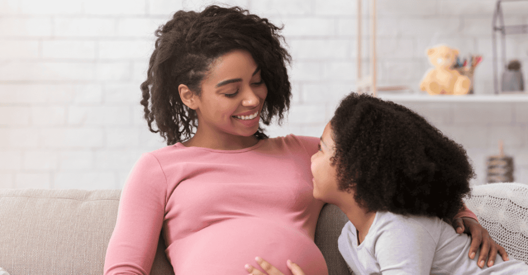 Pregnant mom
