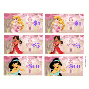 Princess Play Dollars