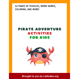 Pirate Adventure Activities Packet for Kids