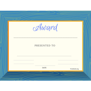 Generic Large Border Award