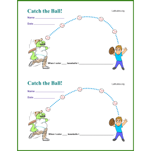 Player Catch the Ball Behavior Chart