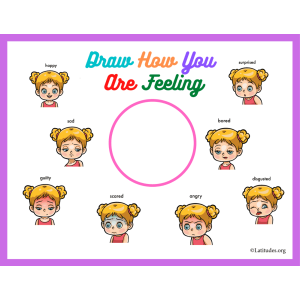 Draw How You Are Feeling 8 Emotions