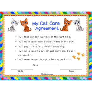 My Cat Care Agreement Primary